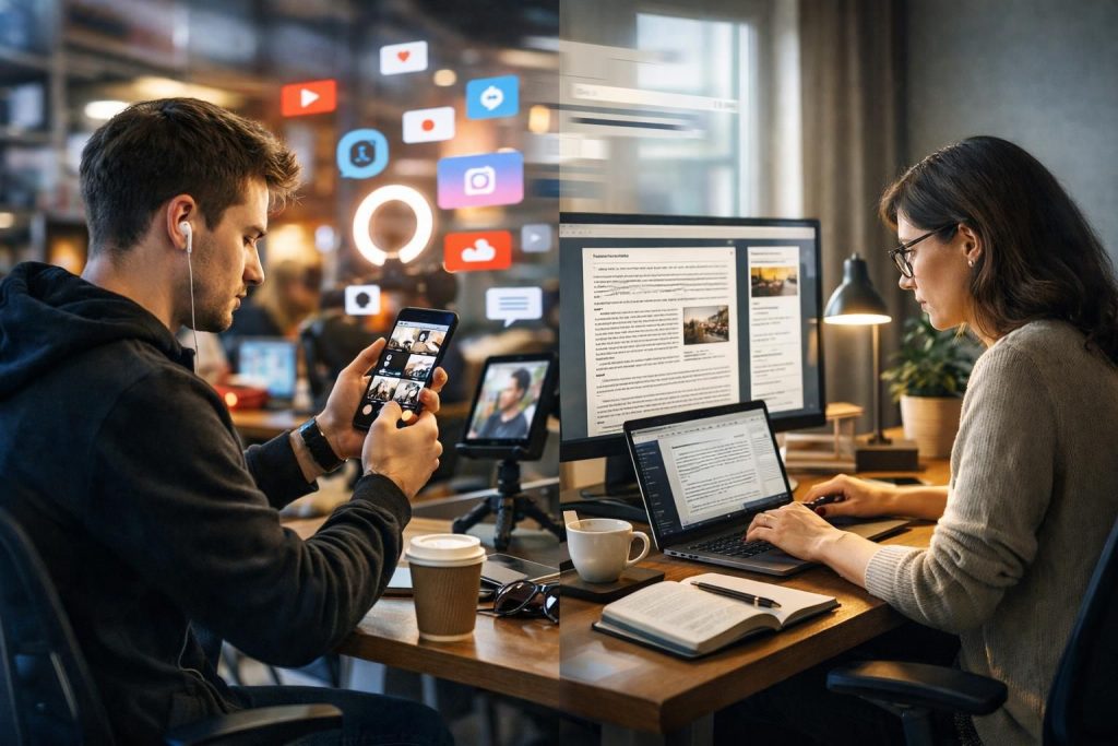 entdecken sie in diesem artikel, wie micro-content und longform-formate das web prägen und welche inhalte online am erfolgreichsten sind.