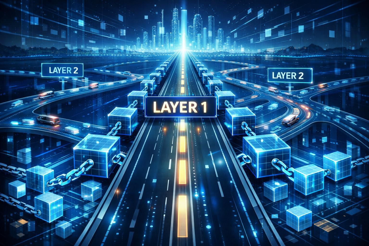 erfahren sie, wie layer-2-technologien die skalierbarkeit von blockchain-netzwerken verbessern und transaktionen schneller und kostengünstiger machen.